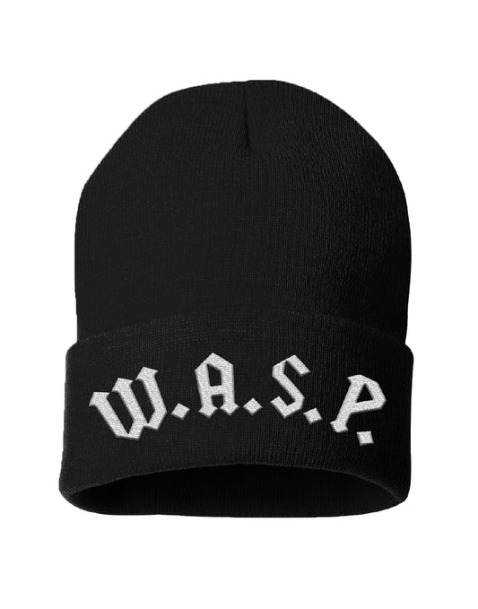 W.A.S.P. Embroidered Beanie